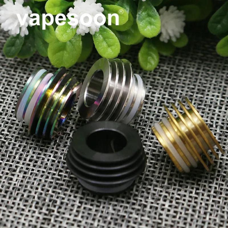 Дрип тип VapeSoon от 810 до 510 адаптер радиатор для TFV8/TFV8 Big baby/TFV12/Kennedy 24 мундштука