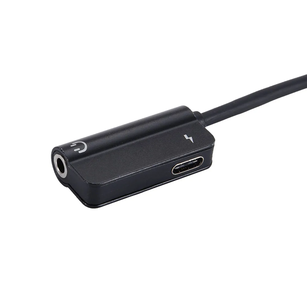 USB C аудио кабель 2 в 1 Type-C до 3 5 мм разъем для наушников адаптер приемник сплиттер