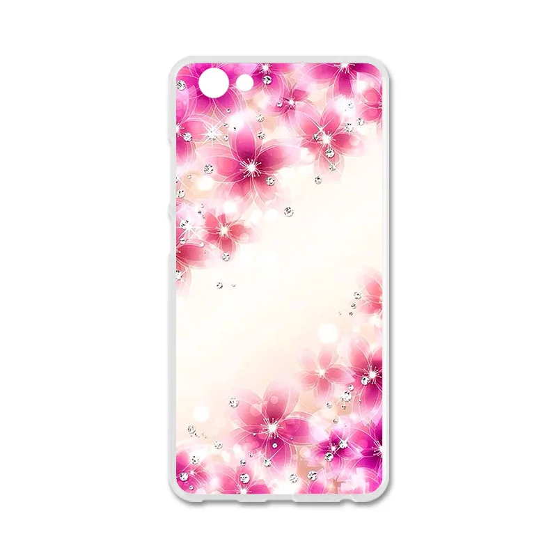 Q099 TPU чехол s для Vivo Y71, силиконовый чехол-бампер с цветочным рисунком для Vivo Y71i, 6,0 дюймов, чехол для телефона, мягкая задняя крышка, Fundas - Цвет: Q099
