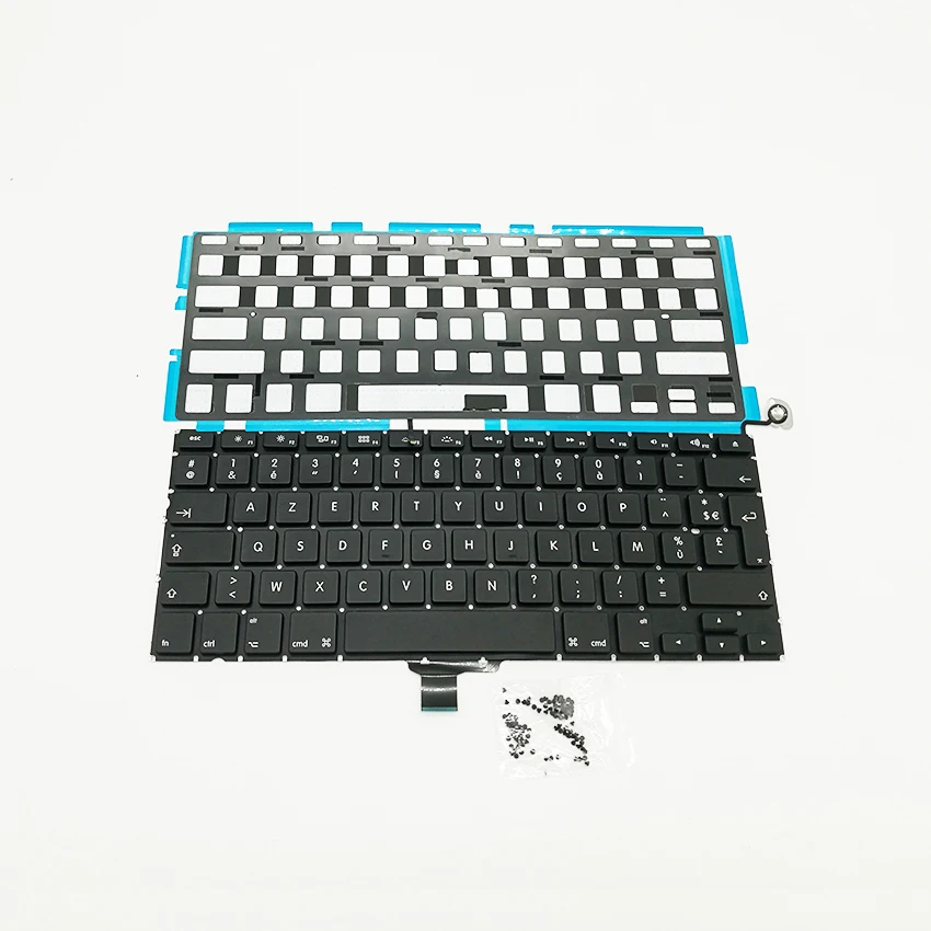 Совершенно новая Французская клавиатура Azerty для Apple Macbook Pro 13 дюймов A1278 с