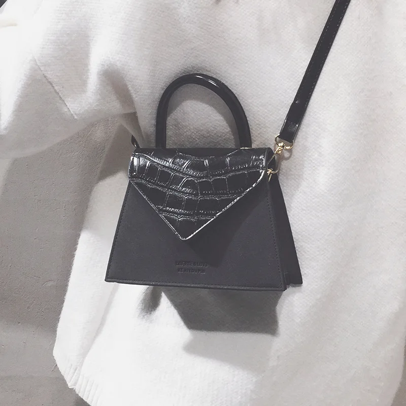 Женская сумка мессенджер винтажная через плечо с текстурой женская новинка 2019