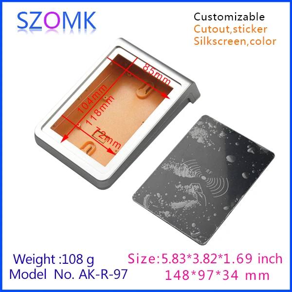 Электрическая пластиковая дверная сигнализация датчик доступа корпус (1 шт.)