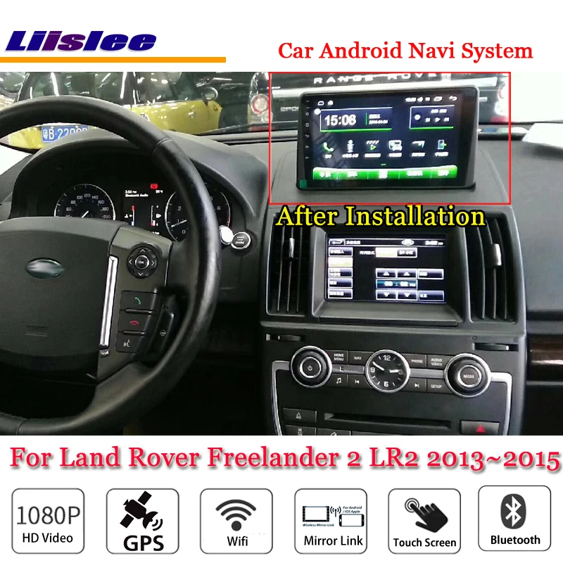 Liislee автомобильный Android мультимедиа для Land Rover Freelander 2 LR2 II 2013~ BT стерео Wifi gps карта Navi навигационная система