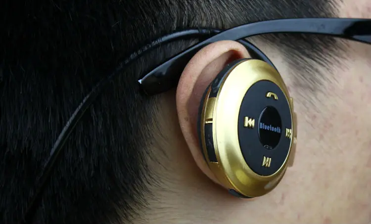 DAONO MP3-плеер Bluetooth наушники, беспроводная Спортивная гарнитура MP3-плеер с fm-радио, стерео наушники TF карта MP3 макс до 32 Гб
