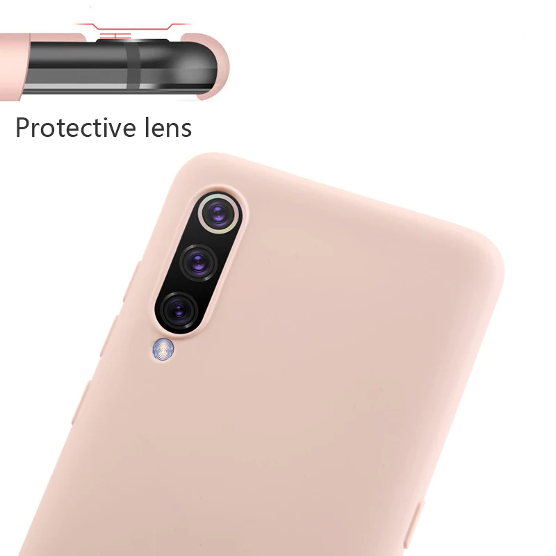 Soft Silicone Phone Case For xiaomi mi 9 8 se 6 6X mix2 mix2s mix3 Cover for mi8 8se plain Cases |