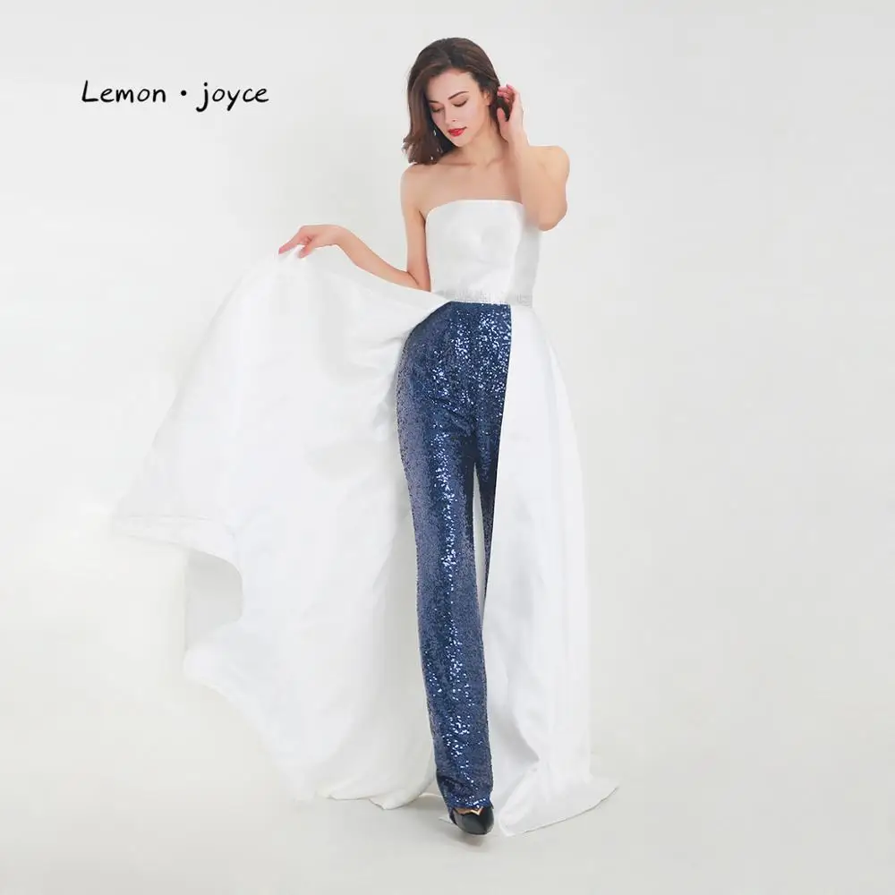 Lemon joyce комбинезон вечерние платья 2020 новый стиль без бретелек Вечерние с