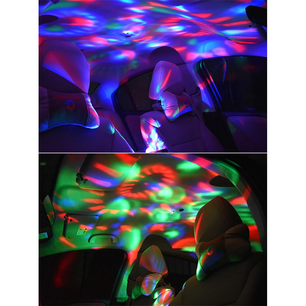 Хрустальный волшебный шар с управлением звуком RGB мобильный телефон Usb Волшебный