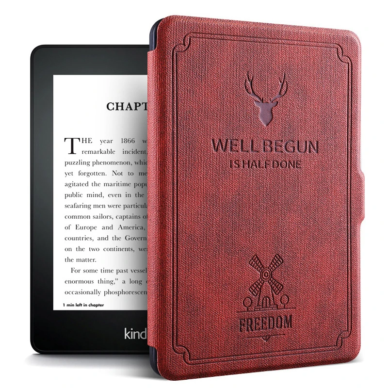 Для Kindle Paperwhite 1 2 3 6 дюймов хит продаж ультра тонкий рисунок оленя
