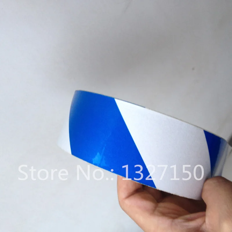 Светоотражающая Предупреждение клеящаяся лента безопасная полоска синего и