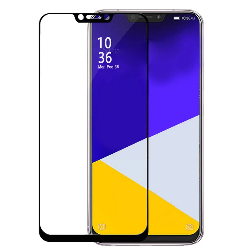 Black Защитное стекло для Asus Zenfone 5 ZE620KL X00QD защитная пленка из закаленного стекла для Asus Zenfone5 ZE 620KL sklo - Цвет: Black