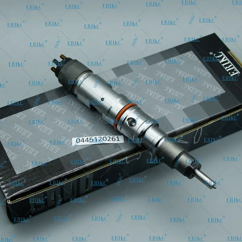 0445120261 ERIKC 0 445 120 261 Injector 0445 Fuel Pump Dispenser Inyector 0445B29029 for WEICHAI WP7 610800080073 | Автомобили и