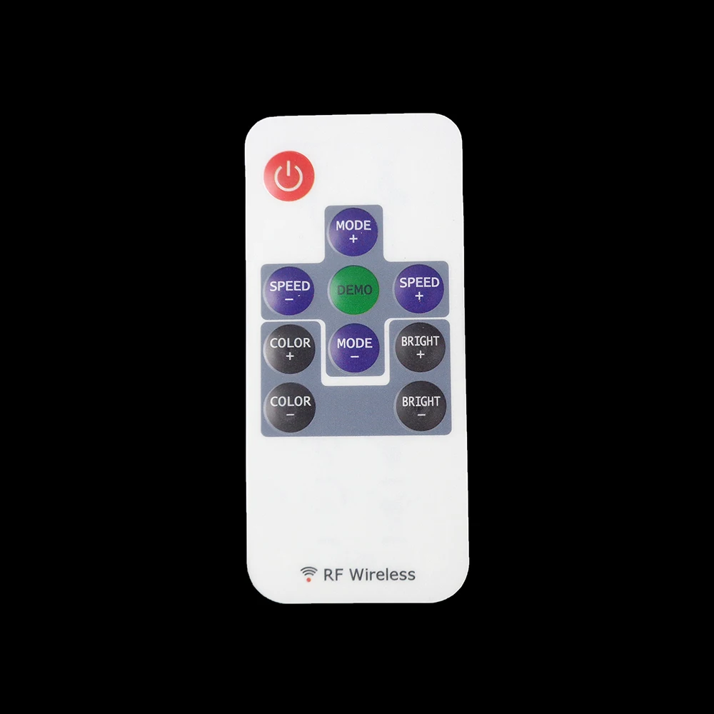 Светодиодный мини-контроллер с 10 кнопками дистанционного управления RF