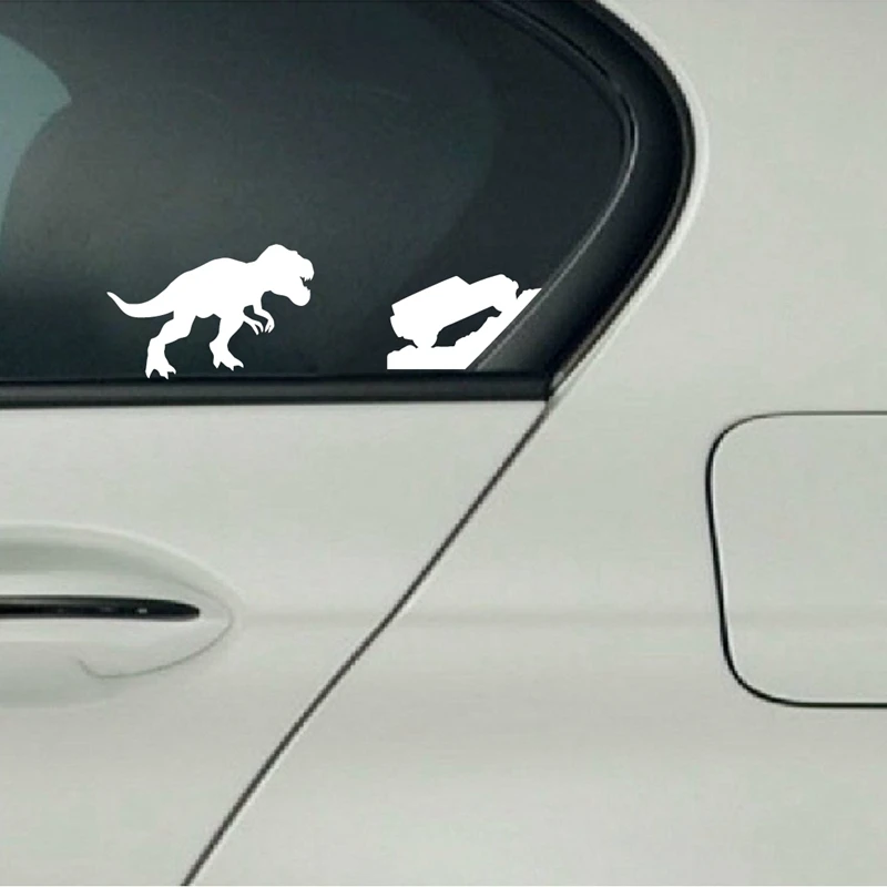 Автомобильные наклейки для Jeep T rex Tyrannosaurus Rex виниловые с динозавром Car Window