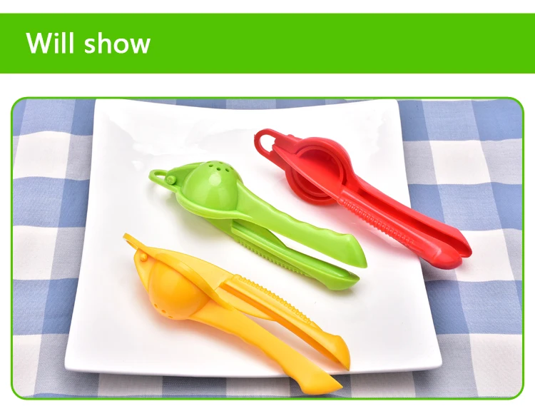 Lemon orange citrus juicer household multi-functional portable kitchen tools fresh press manual yellow quick handle press