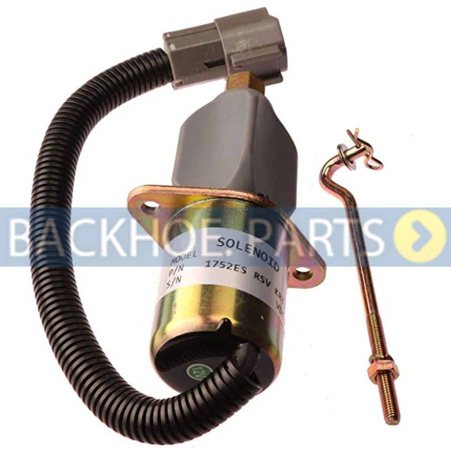 

Stop Solenoid Valve 32A87-15100 12V for Mitsubishi ECOMAT Shovel S4S-Z1DT61ES
