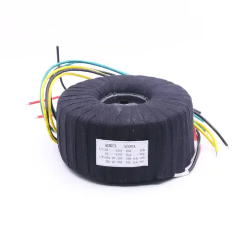 500VA Black Cloth Toroid Transformer For NAP200 Amplifier 28V-0-28V | Электроника