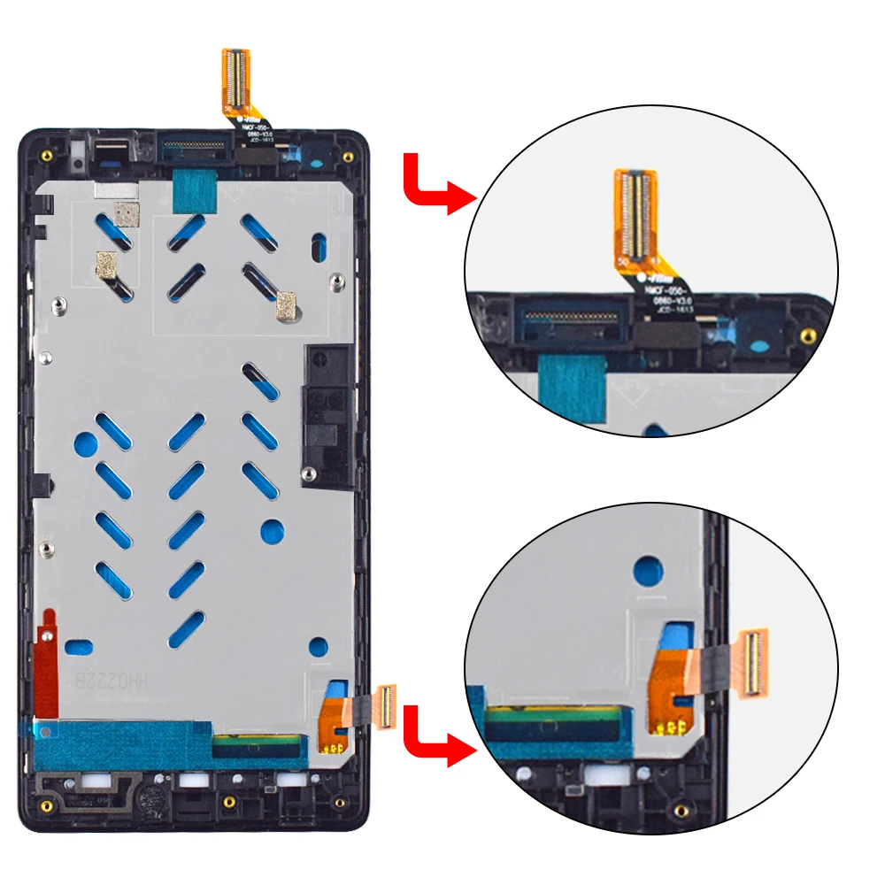 ЖК-дисплей для Huawei Ascend G700 G700-T00 G700-U00 сенсорный экран дигитайзер стекло в сборе