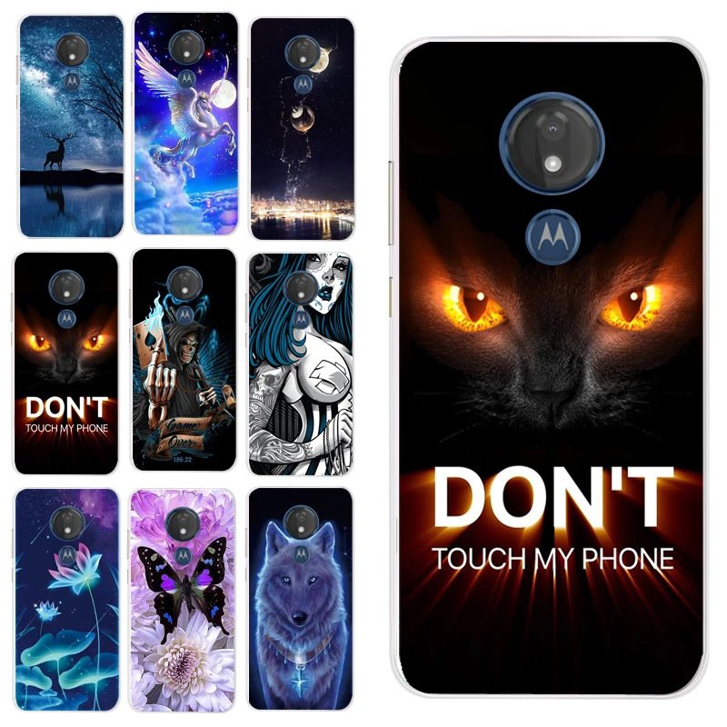 Cool Cat Animal Case Cover for Motorola Moto G7 Power Play Plus P30 Note Z3 E5 G6 Housing Shell Phone Bag | Мобильные телефоны и