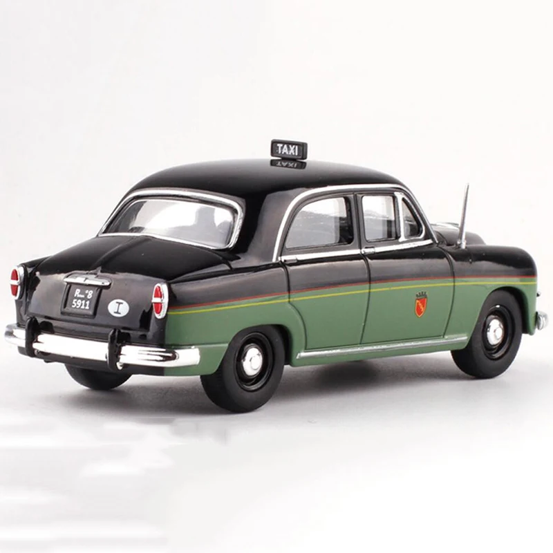 11 5 см масштаб 1:43 металлический сплав зеленый цвет классический FIAT 1400 ROMA 1955 такси