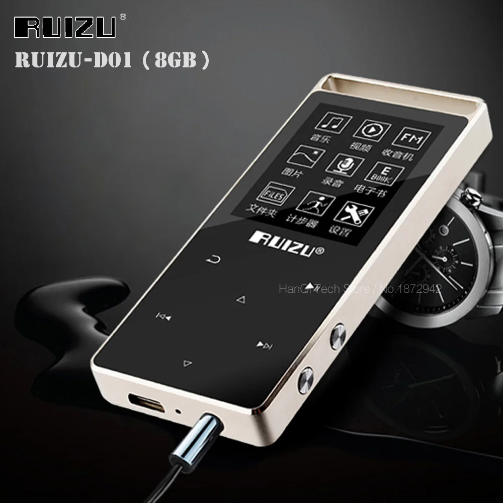Новый спортивный HIFI MP3 плеер 8G экран с сенсорным ключом музыкальный Видео ПЕДО