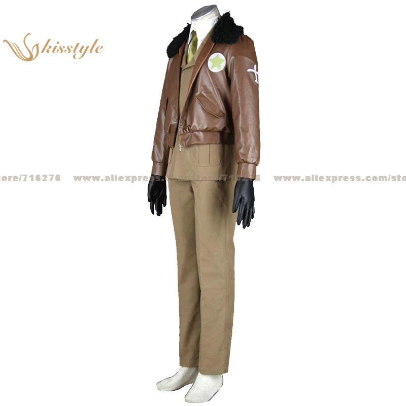 Kisstyle Fashion Hetalia: Axis Powers Alfred американская униформа одежда для косплея