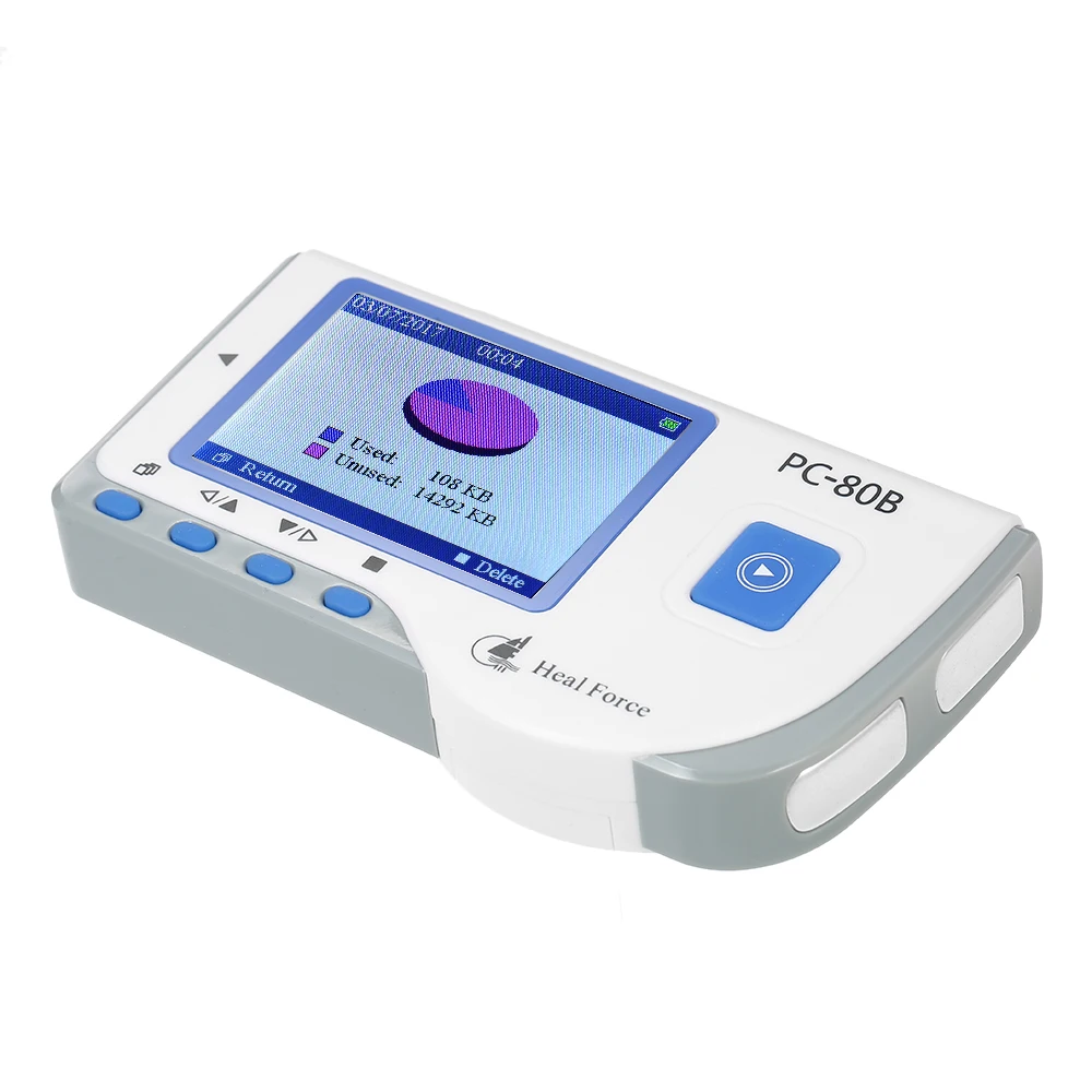 Медицинский портативный ecg устройство для получения ЭКГ машина Монитор артериального давления с usb-кабелем клейкий электрод свинцовые провода FDA CE одобренный