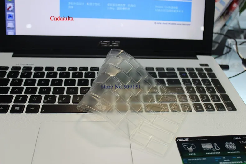 TPU прозрачный защитный чехол для Asus X501U X502U X502C X550C X550DP X551 X552E X552V X552MD X56C X503M X555 VX7 |