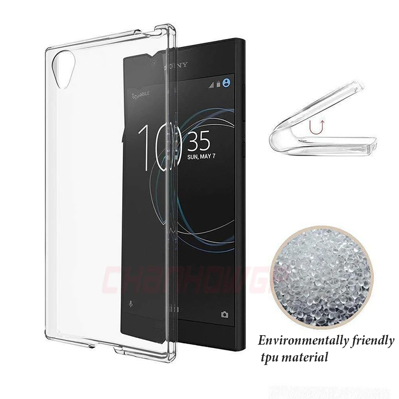 Прозрачный Силикон ТПЭ чехол для sony Xperia X XA XA1 XA2 ультра XZ XZ1 XZS XZ1 XZ2 XZ3 Z3 Z5 компактный L1 L2 l3 Xperia 1 крышка