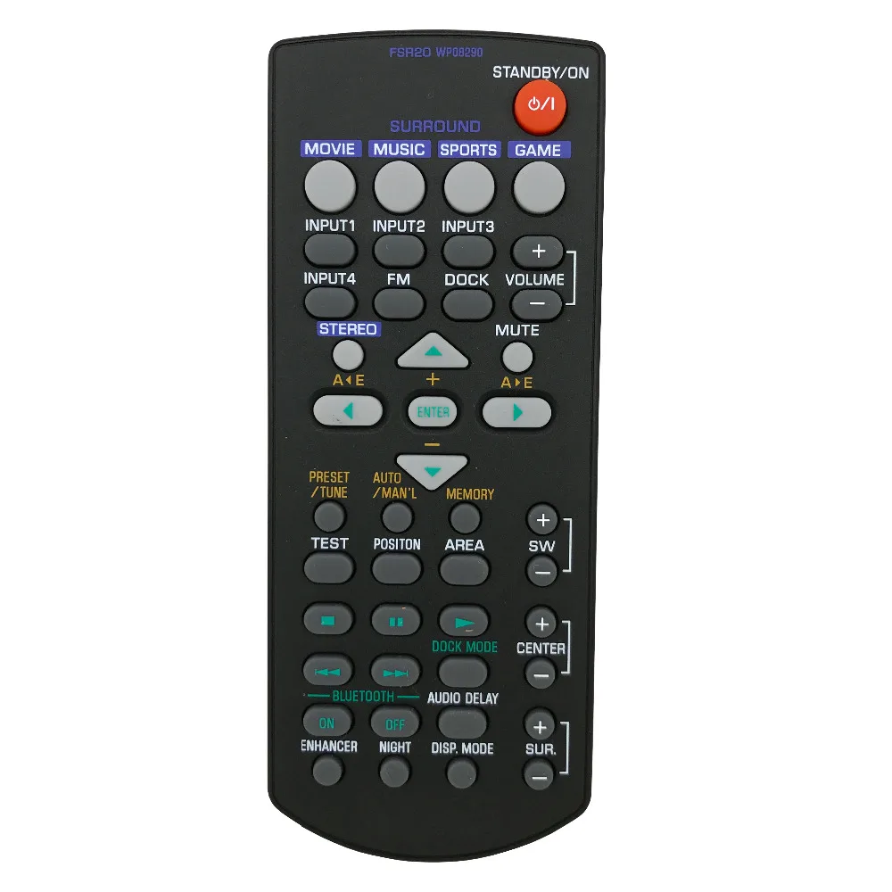 Новый оригинальный FSR20 WP08290 для домашнего кинотеатра Yamaha усилитель CD DVD AV пульт