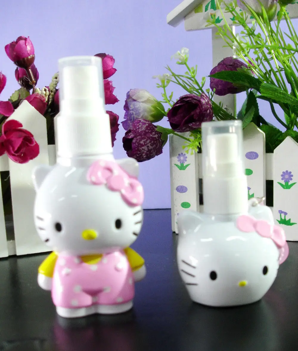 Новая 3d бутылка Hello kitty для макияжа с распылителем красоты/путешествий