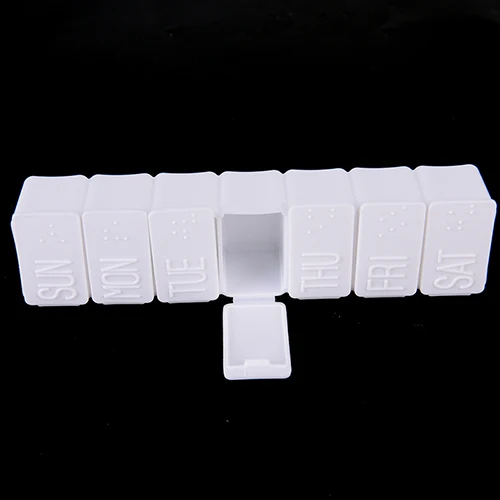 7 Days Weekly Tablet Pill Medicine Box Holder Storage Organizer Container Case Splitters | Красота и здоровье