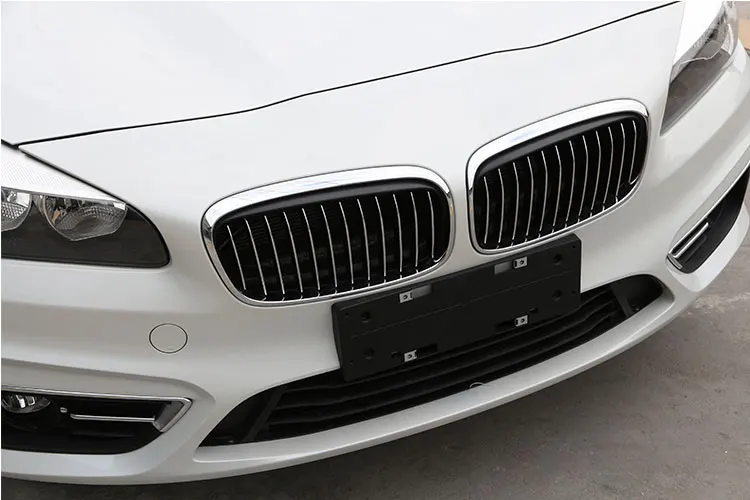Фото 24 шт., декоративные полосы для решетки радиатора автомобиля BMW 2 серии 218i F45 F46 2015-2017 №4