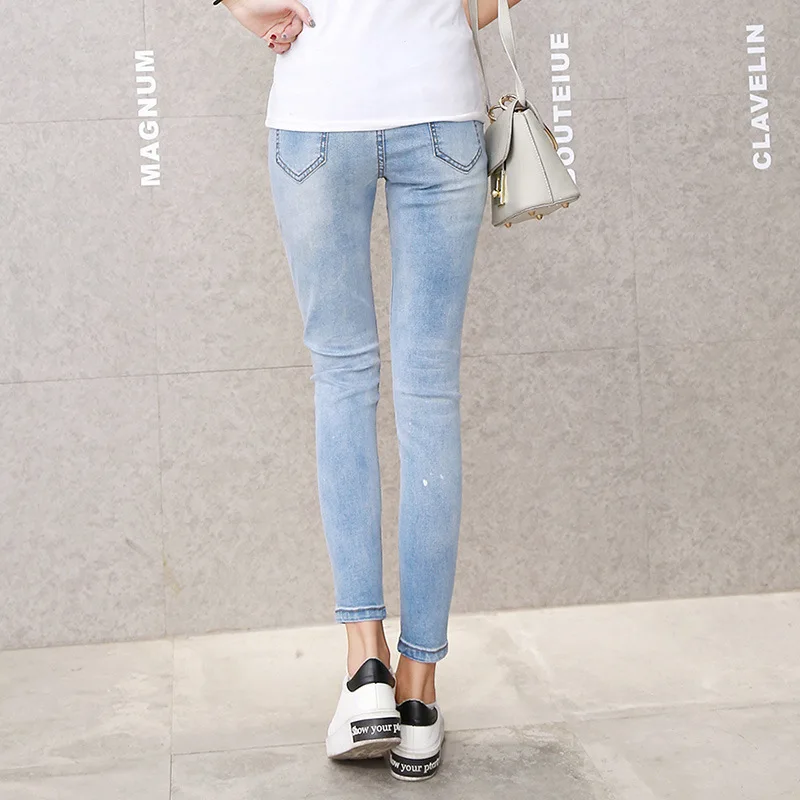 Одежда для беременных обтягивающие брюки Беременность Каприс Брюки женщин Gestante