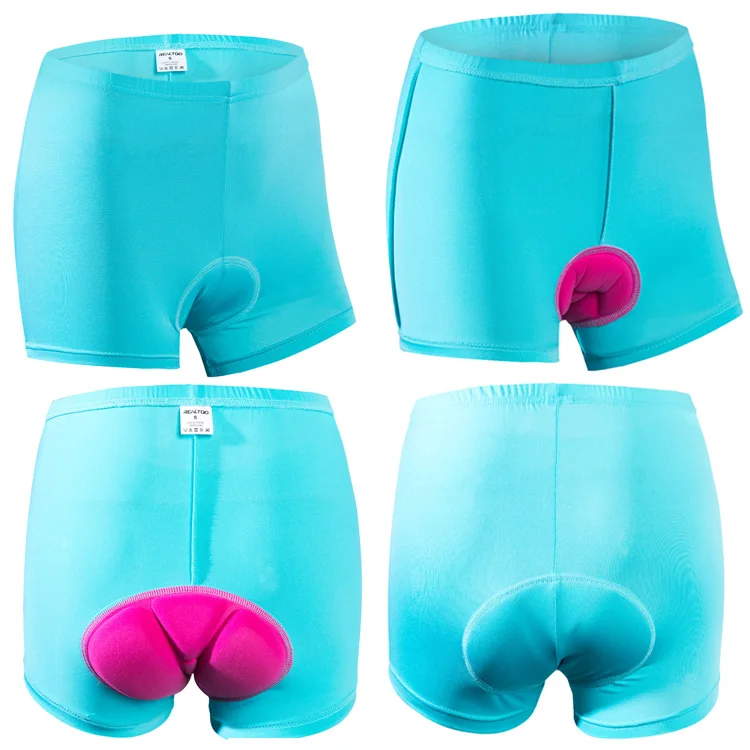 Велосипедное нижнее белье шорты дышащие 3D велосипедные с подкладкой для горных и