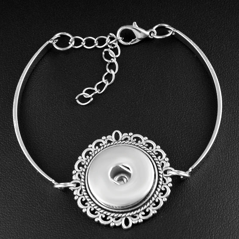 18 мм кнопки jewelry браслет DIY Браслеты Винтаж Богемия BR739|Браслеты| |