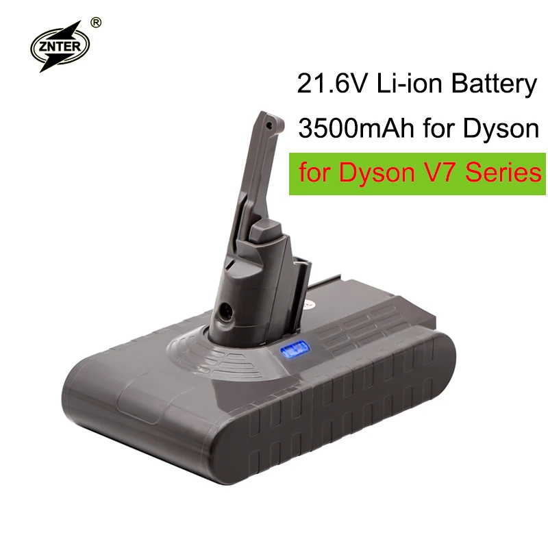 Znter 21 6 V 3500mAh литий ионная V7 батарея для Dyson