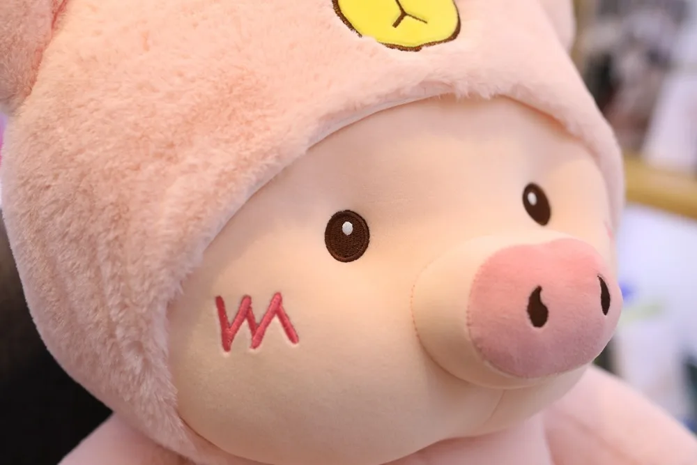 30 см/40 см/50 см Kawaii переодевание поросенка плюшевая игрушка мягкая мультяшная животное кошка/медведь/собака мягкая кукла для девочек подарок на день Святого Валентина