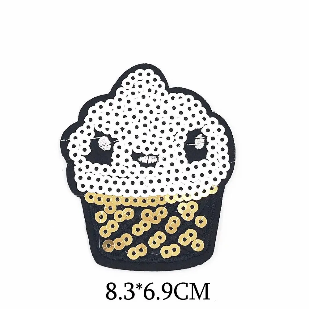 1 шт. микс хлопок пайетки вышитые на шить утюжок патчи сумки Куртка Патчи DIY