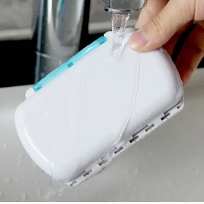 1 шт. переносная коробка для хранения таблеток с витамином конфетными цветами