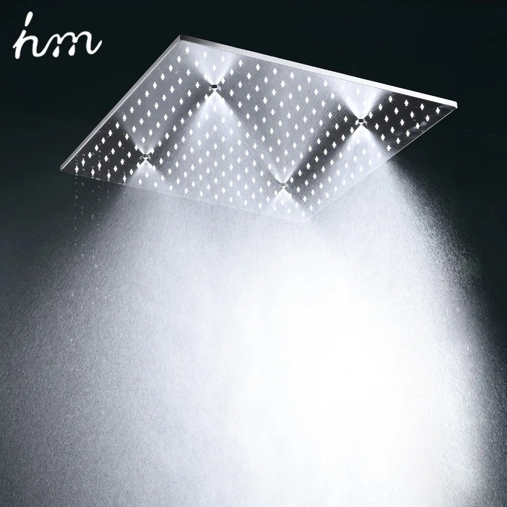 hm Набор для душа LED Термостатическая система SPA Spray Rain Mode Интеллектуальный