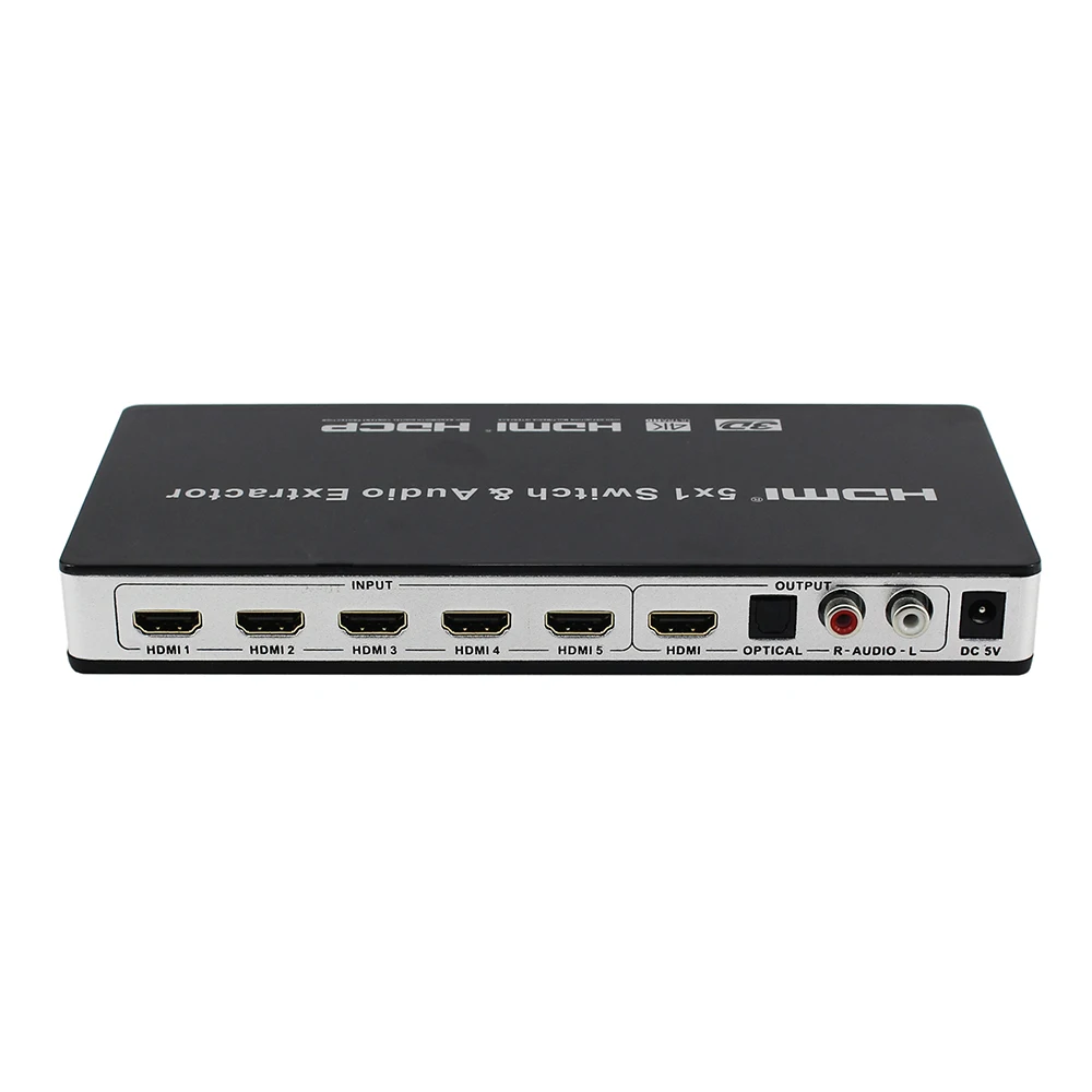Версия 1 4 HDMI 5 в с функцией разделения звука KVM переключатель 5X1 ТВ