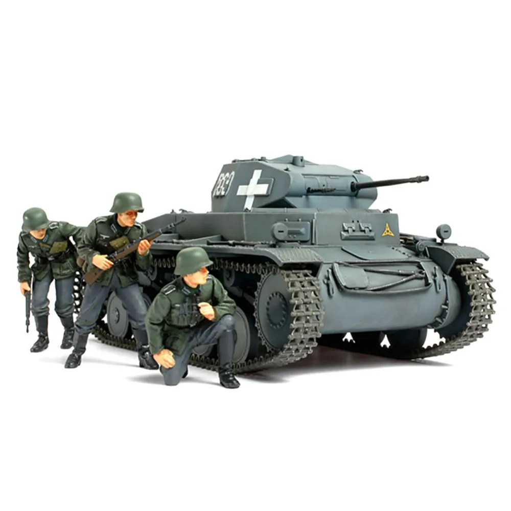 Тамия 35299 1/35 Panzerkampfwagen II Ausf C польская акция Sd Kfz 121 военная сборка AFV модель