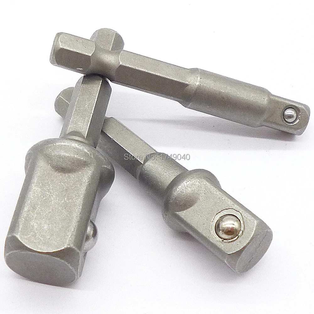 3 шт. набор адаптеров для розеток 1/4 &quotс шестигранным хвостовиком до 1/4&quot 3/8