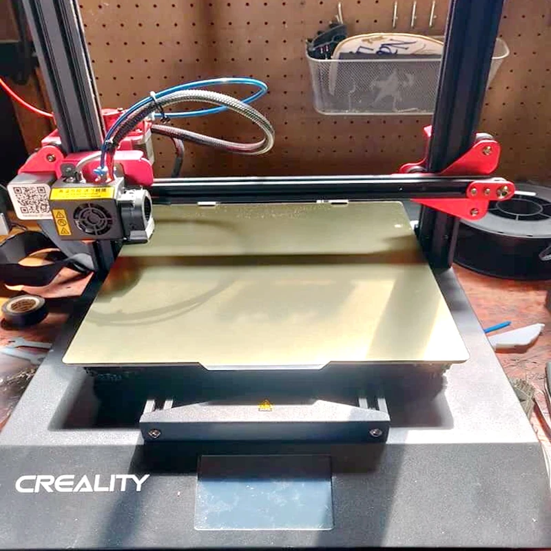 

ENERGETIC New upgrade 3D Printer Print Platform ,Spring Steel Sheet Heated Bed applied PEI 320x310mm for CR-10S PRO Hot Bed