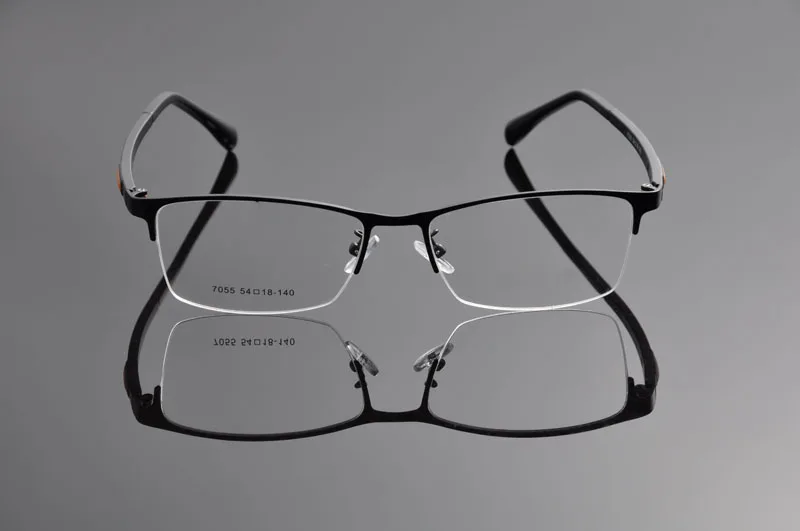 Мужские Полуободковые очки Deding DD1180 элегантные деловые модные металлические