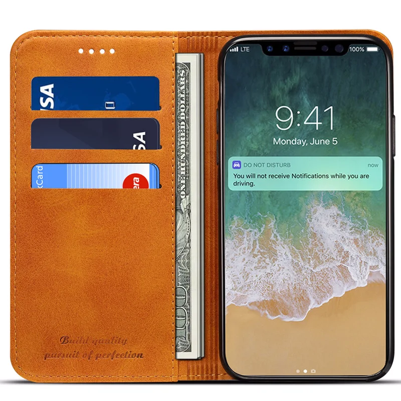 Раскладушка чехол для iPhone 6 7 8 Plus X XS 6S XR MAX | Чехлы мобильных телефонов