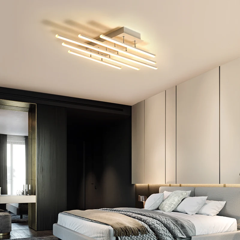 TRAZOS прямоугольные Алюминиевые Современные светодиодные потолочные лампы для