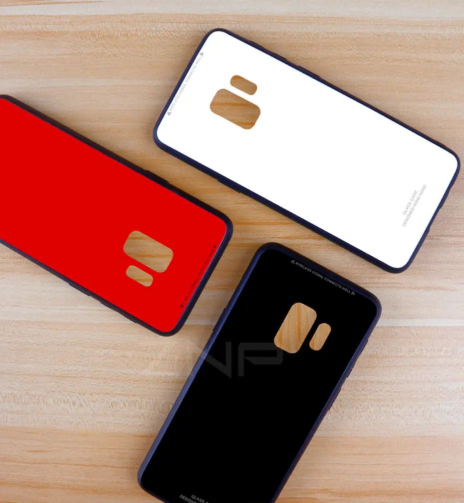 ZNP роскошный задний стеклянный чехол для телефона для samsung Galaxy S10 S9 S8 Plus S10E полный чехол для samsung Note 8 9 S7 Edge чехол s Shell