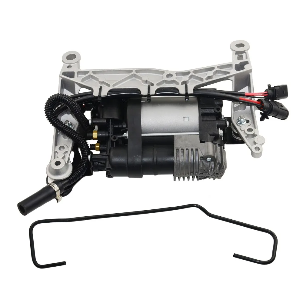 Компрессор пневматической подвески AP01 с держателем для Porsche Cayenne II 92A 95835890101 95835890100