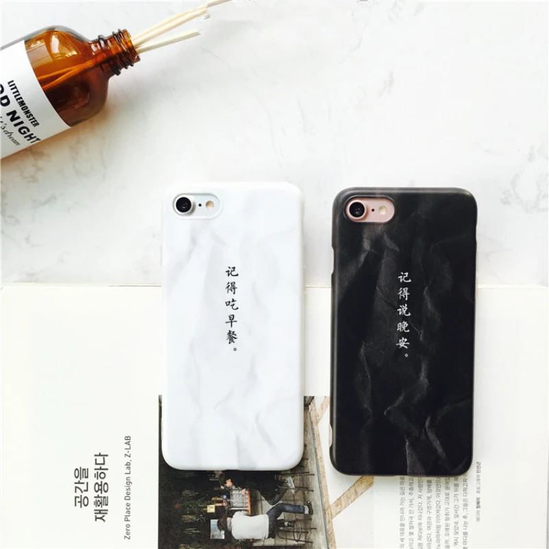 Оптовой Корейский Простой Моды Телефон Оболочки для Iphone 6 s plus 7 плюс Candy Мягкий Тпу
